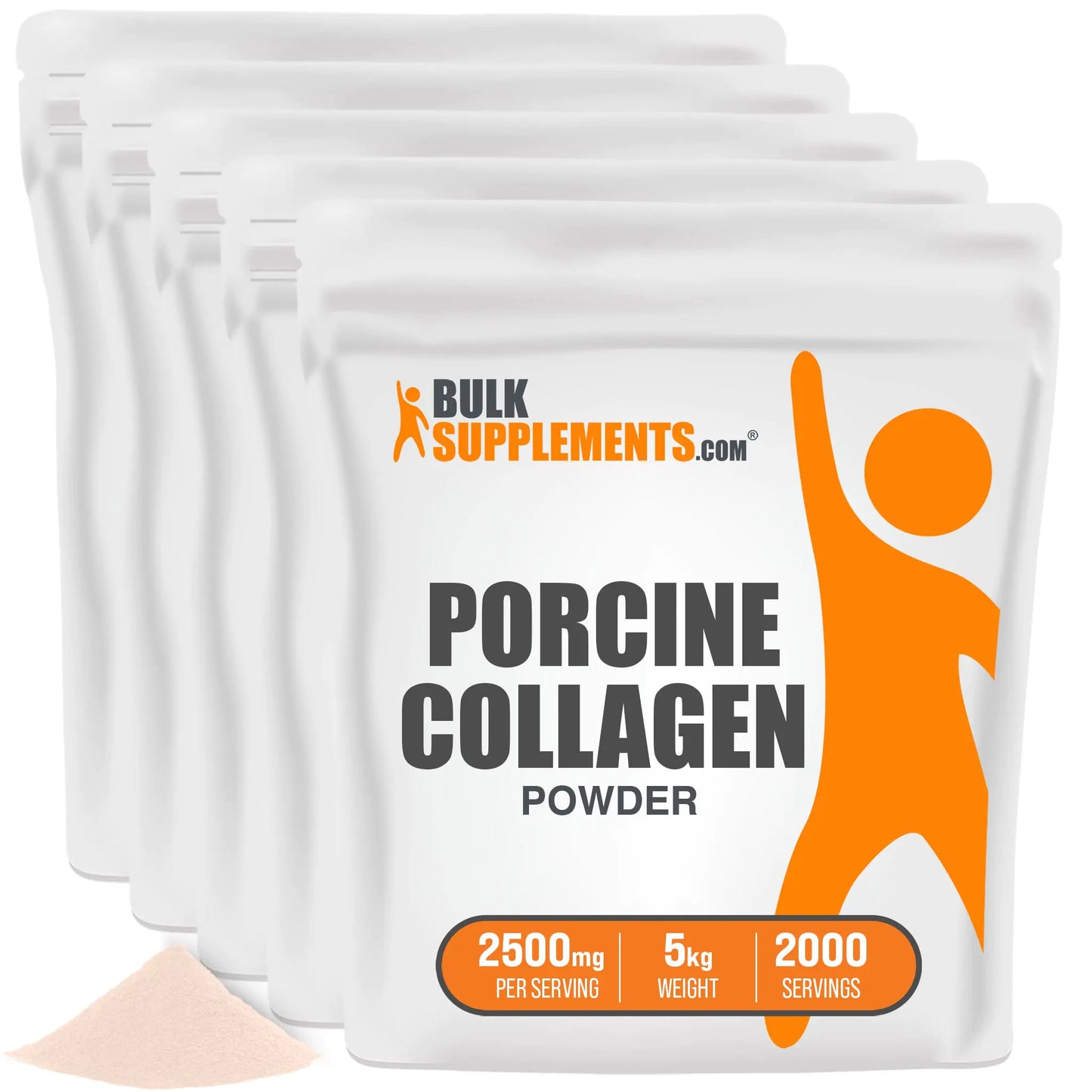 Collagen Protein Powder Gluten Free 2500mg per Serving 5kg (11 lbs)